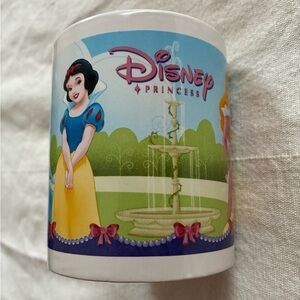 Walt Disney Princess Mug Collectible Cinderella Snow White Belle Sleeping Beauty